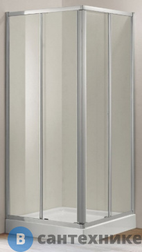 картинка Душевой уголок Cezares FAMILY-A-2-80-C-Cr без поддона