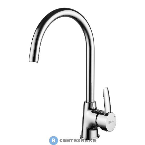 Смеситель Lemark ATLANTISS LM3255C для кухни с высоким поворотным изливом, хром