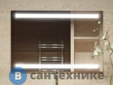 Зеркало CRYSTALINT 01-00153-02- с LED подсветкой ЛЮМИО 80*60