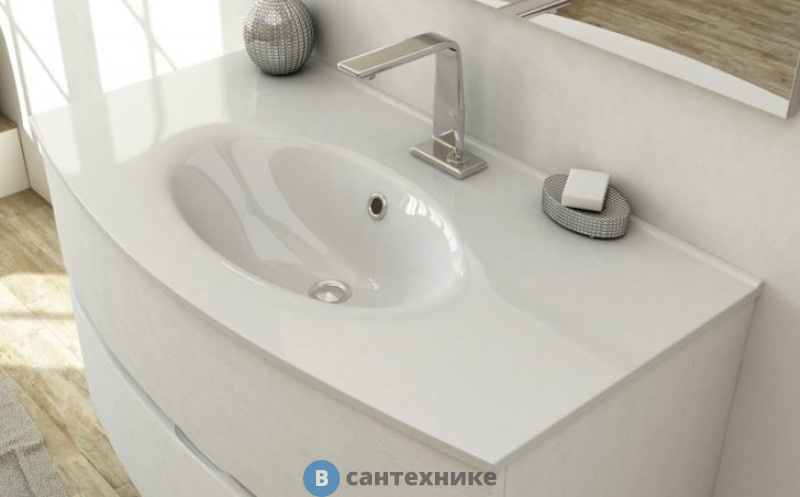 Раковина Cezares 50149 Bianco, керамическая (101x55)