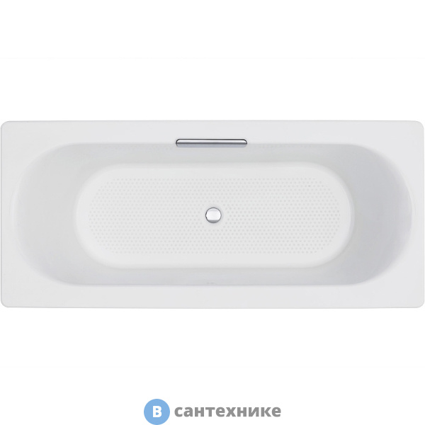 Ванна чугунная Jacob Delafon Volute E6D900-0 180x80, встраиваемая, без ножек и сифона