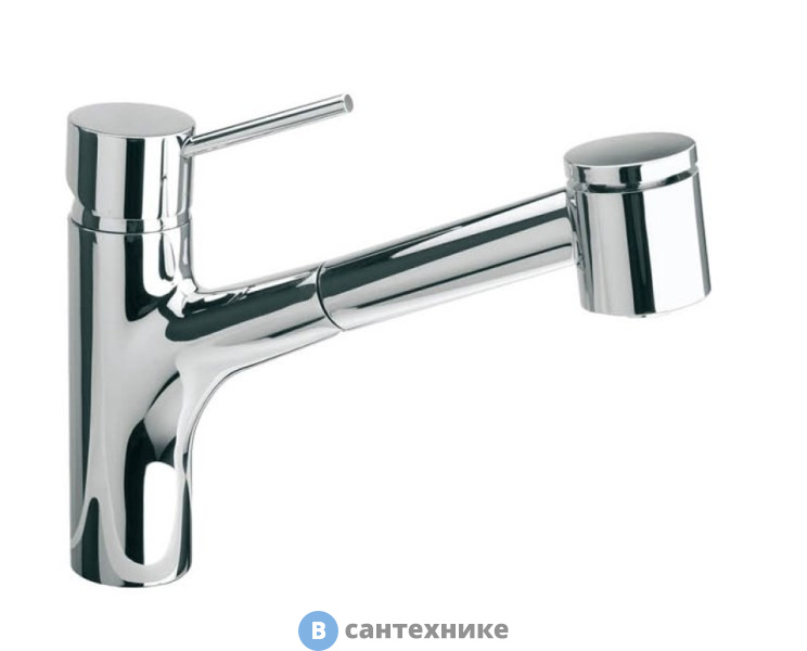 Смеситель Paini 78CR576LMKM Cox для кухни с выдвижным изливом, хром