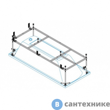 картинка Металлический каркас Cezares 42-for_two-MF для акриловой ванны