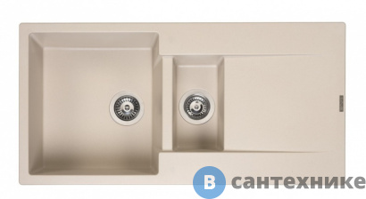 картинка Кухонная мойка Reginox Amsterdam 15 Caffe Silvery 3,5" (R30981)