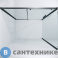 картинка Душевое ограждение Niagara Nova NG-34-10AGR-A90GR-34 (100х90х195) прямоугольник, раздвижная, графит,стекло прозрачное