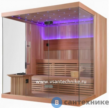 картинка Финская сауна Frank F859 (кедр) (печь Сфера 7 кВт+80 кг камней) 190х150x210 см