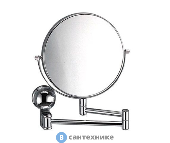Зеркало WasserKRAFT K-1000 двухстороннее, увеличительное