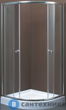 картинка Душевой уголок AQUADUSH AD-H 80х80 матовые