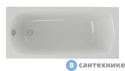 картинка Ванна акриловая AZARIO ADELINA 150*75 прямоугольная (AV.0010150), без каркаса и сифона