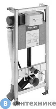 картинка Инсталляция для унитаза Duravit DuraSystem 500xh1148 мм, с вытяжкой запаха, подкл. гигиен. смыва sensowash, для клавиш серии А (WD1004000000)