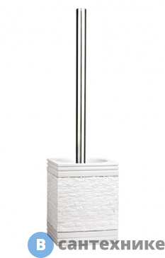 картинка Щетка для унитаза WasserKRAFT Main K-4727 металл, хромоникелевое покрытие, полирезин