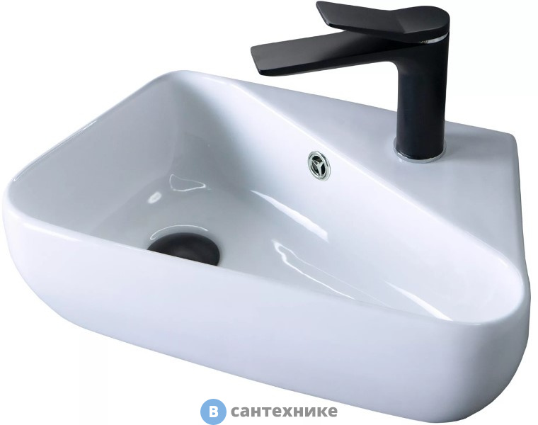 Раковина подвесная GID-ceramic N9275L белый (450х275х150)