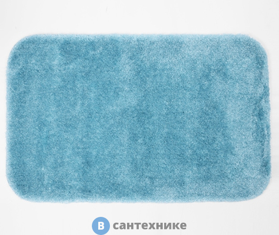 Коврик WasserKRAFT Wern BM-2594 Turquoise для ванной комнаты