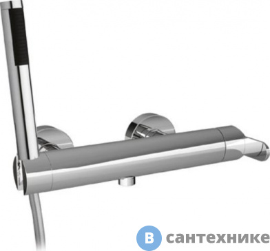 картинка Смеситель Cezares GARDA-DDM-01-Cr для душа однорычажный с ручным душем, хром