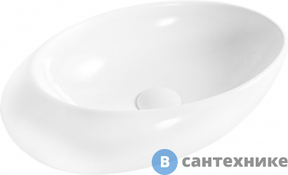 картинка Раковина BelBagno BB1396 овальная (570x360x140)