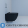 картинка Унитаз подвесной ESBANO FORTEX безободковой, с микролифт, чёрный матовый