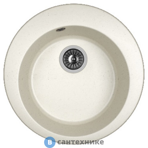 Кухонная мойка Dr. Gans Гала, белый CMc (25.010.B0510.401)