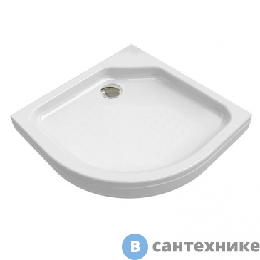 картинка Душевой поддон Niagara NG-90-90 RUS (90*90*17) полукруг, для 6606, 6806