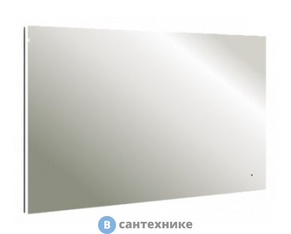 Зеркало Aquanika Quadro 100х70 AQQ10070RU126 реверсивное крепление, датчик на движения, антипар