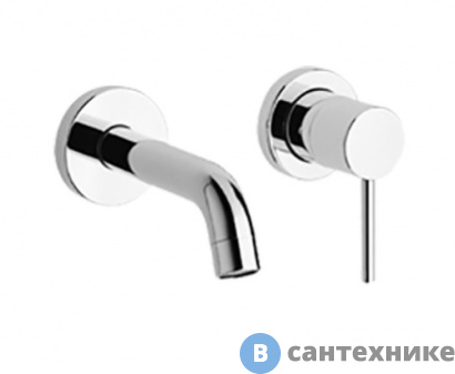 картинка Смеситель Paini 78CR208 Cox встраиваемый в стену для рак., хром