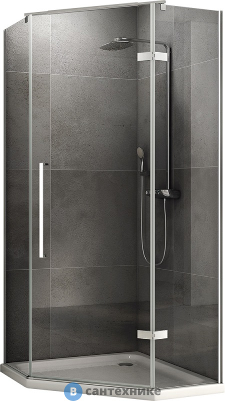 Душевой уголок ABBER Ewiges Wasser AG05090 90*90*195, без поддона