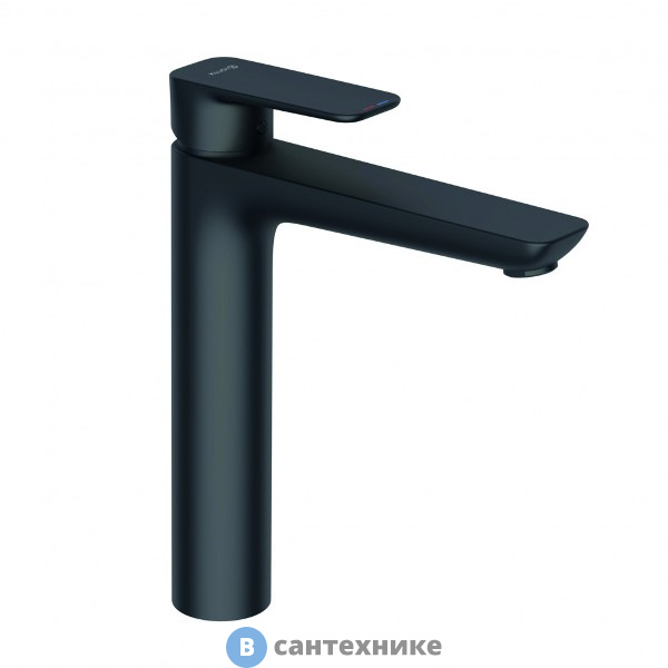 Смеситель Kludi  Pure&Style 402963975 для раковины, чёрный матовый
