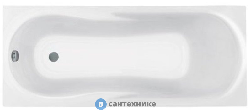 Ванна акриловая Roca UNO 170х75 (ZRU9302870) прямоугольная, без ножек и сифона