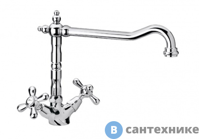 картинка Смеситель Paini 08CR570BLMKM Monaco для кухни, хром