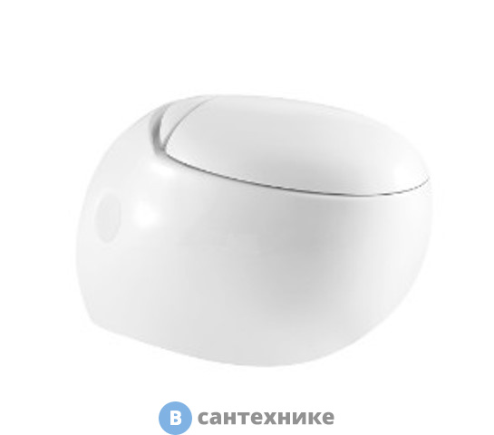 Унитаз WELTWASSER JECKENBACH 004 GL-WT подвесной, белый глянец