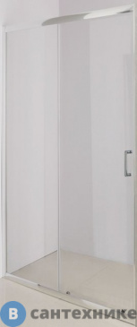 картинка Душевая дверь BelBagno UNO-195-BF-1-140-C-Cr (1400x1950)