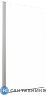 картинка Шторка на ванну DIWO Коломна 4GW007 распашная, 80x150 (507509)