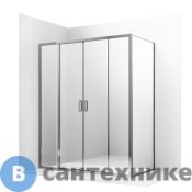 Душевое ограждение Ambassador Forsa 17021107AX-90AX (1200x900x2000), без поддона