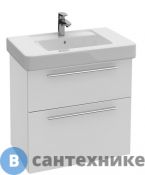 Тумба под раковину Villeroy & Boch Verity Design B02100DH  белый глянцевый, цвет ручки-хром, цвет-белый глянцевый