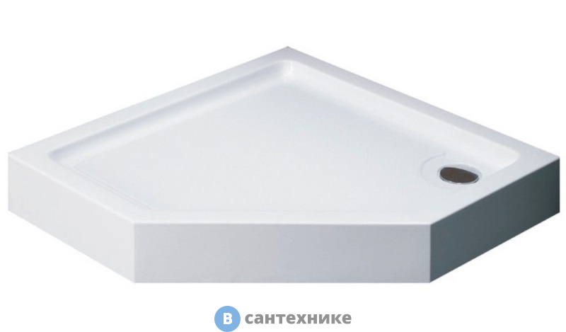 Душевой поддон Black&White P-10H (1000x1000x135)