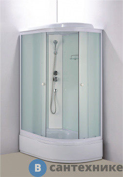 картинка Душевая кабина Loranto CS-985-LTM/W-120 1200x800x2150 поддон 26 см  