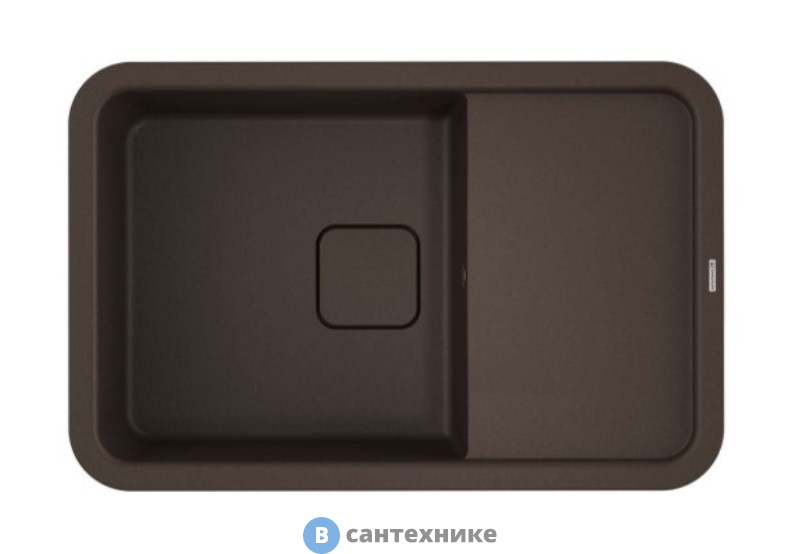 Кухонная мойка OMOIKIRI Tasogare-78-DC темный шоколад (4993749)