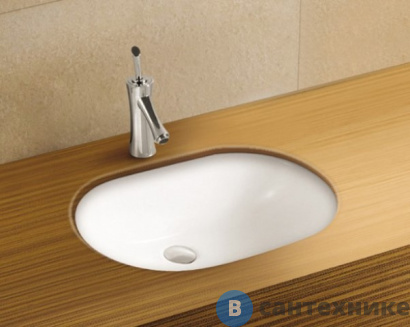 картинка Раковина WELTWASSER DEILBACH 6030 подвесная (585х395х195)