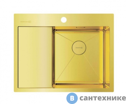 картинка Кухонная мойка OMOIKIRI Akisame 65-LG-R (4973084)