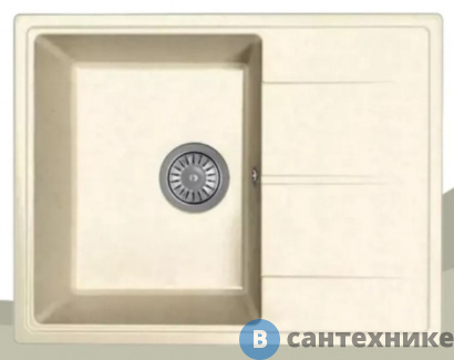 картинка Кухонная мойка Dr. Gans Оливия 620, латте СМс (25.150.B0620.403)