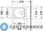 картинка Унитаз подвесной Duravit Me by Starck Rimless с сиденьем с мягким закрыванием (45290900A1 (252909+002009))