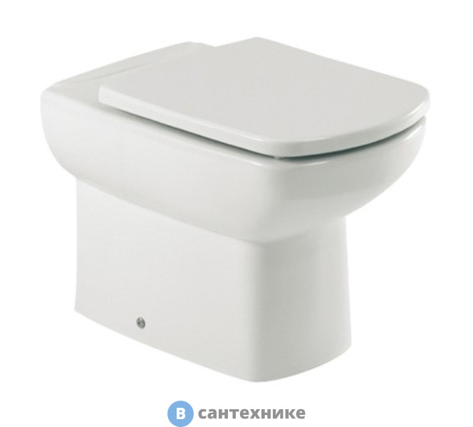 Унитаз приставной Roca D-SENSO 347517000 /35,5х55,5/ (бел)