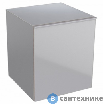 картинка Шкафчик подвесной Geberit ACANTO 500.618.JL.2 /45x52x47,6/ (песчаное стекло/песчаный матовый — лакир.)