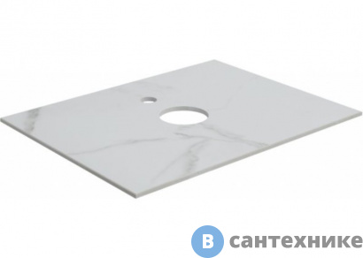 картинка Столешница Aquanet Nova Lite 60 цв. мрамор AB01 (257607)