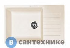 Кухонная мойка RESPECTA Tira RT-78 сливочная ваниль (RT78.108)