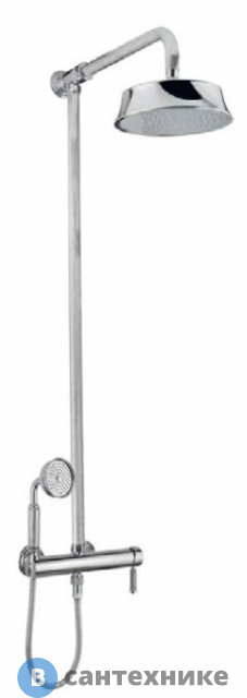 Душевая стойка Cezares OLIMP-CD-01-L хром