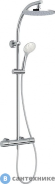 картинка Душевая стойка Jacob Delafon AMELIE E32851-CP с термостаом (хром)