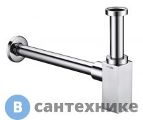Сифон WasserKRAFT A072 для раковины латунь, нержавеющая сталь, хромоникелевое покрытие