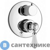 Смеситель Jacuzzi 0TO00400JA00 Tosca встраиваемый для душа на 2 выхода, хром