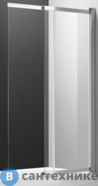 картинка Шторка Cezares SLIDER-VF-11-90/150-C-Cr на ванну (900х1500)