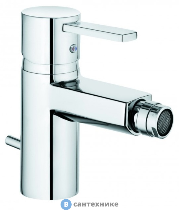 Однорычажный смеситель Kludi ZENTA 385300575 для биде DN 15